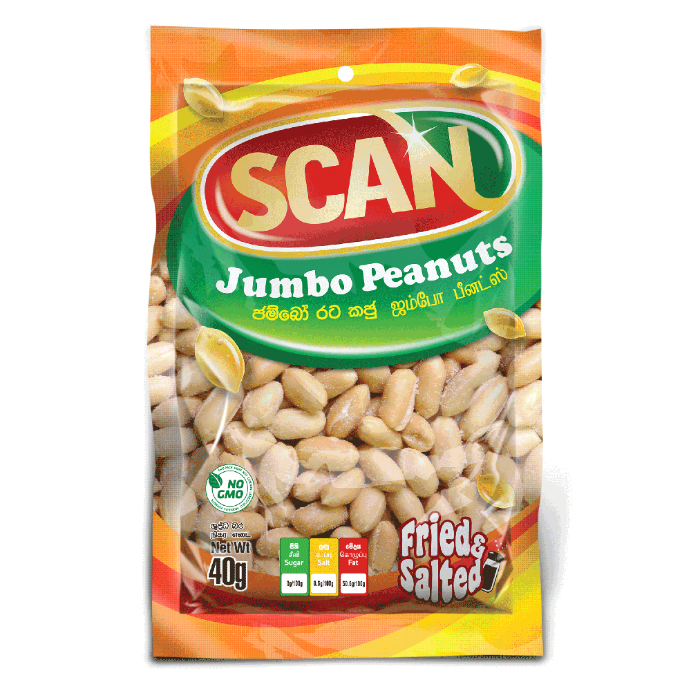 Scan Jumbo Peanuts 35g